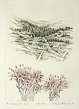 Droga przez las (26,5x19 cm)